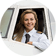 Photo of a female Pilot